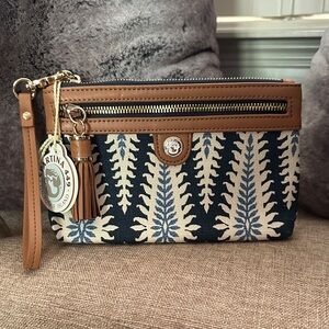 Spartina Lighthouse Tassel Wristlet NWT